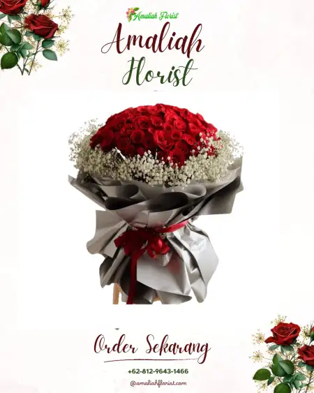 Buket Bunga perak utara surabaya